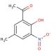 2′-Hydroxy-5′-methyl-3′-nitroacetophenone (CAS 66108-30-3) - chemical structure image