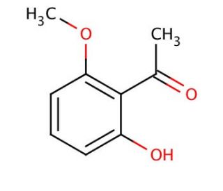 2&prime;-Hydroxy-6&prime;-methoxyacetophenone (CAS 703-23-1) - chemical structure image