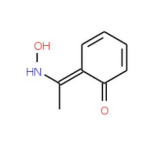 2&prime;-Hydroxyacetophenone Oxime (CAS 1196-29-8) - chemical structure image