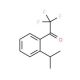 2′-iso-Propyl-2,2,2-trifluoroacetophenone (CAS 845823-14-5) - chemical structure image