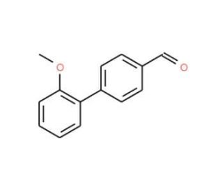 2&prime;-Methoxy-biphenyl-4-carboxaldehyde (CAS 421553-62-0) - chemical structure image