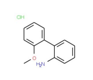 2&prime;-Methoxybiphenyl-2-ylamine hydrochloride - chemical structure image