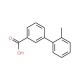 2′-Methyl[1,1′-biphenyl]-3-carboxylic acid (CAS 168618-44-8) - chemical structure image