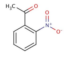 2&prime;-Nitroacetophenone (CAS 577-59-3) - chemical structure image
