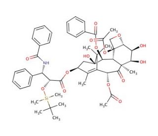 2&prime;-O-(tert-Butyldimethylsilyl)-6&alpha;-hydroxy-7-epi-paclitaxel (CAS 165065-08-7) - chemical structure image