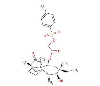 2&prime;-Tosyloxy-dihydropleuromutilin (CAS 933762-22-2) - chemical structure image