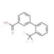 2′-Trifluoromethyl-biphenyl-3-carboxylic acid (CAS 168618-48-2) - chemical structure image