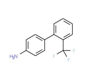 2&prime;-Trifluoromethyl-biphenyl-4-ylamine (CAS 209917-92-0) - chemical structure image