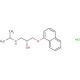 2R-(+)-Propanolol hydrochloride (CAS 13071-11-9) - chemical structure image