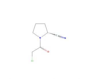 (2R)-1-(Chloroacetyl)-2-pyrrolidinecarbonitrile (CAS 565452-98-4) - chemical structure image