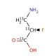 (2R)-3-Amino-2-fluoropropanoic Acid-13C3 的分子结构, CAS编号: 1217608-72-4 (2R)-3-Amino-2-fluoropropanoic Acid-13C3 (CAS 1217608-72-4) - chemical structure image