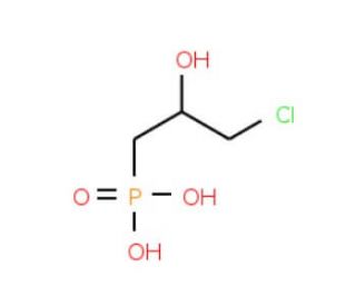 (2R)-3-chloro-2-hydroxypropylphosphonic acid - chemical structure image