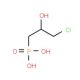 (2R)-3-chloro-2-hydroxypropylphosphonic acid - chemical structure image