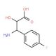 (2R,3R)-3-Amino-3-(4-fluorophenyl)-2-hydroxypropionic acid (CAS 55652-55-6) - chemical structure image