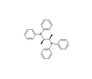 (2R,3R)-(+)-Bis(diphenylphosphino)butane (CAS 74839-84-2) - chemical structure image