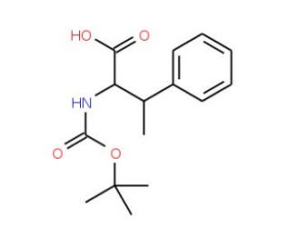 (2R, 3R)-Boc-beta-methyl-phenylalanine (CAS 198493-85-5) - chemical structure image