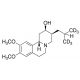 (2R,3S)-3-isobutyl-9,10-dimethoxy-2,3,4,6,7,11b-hexahydro-1H-pyrido[2,1-a]isoquinolin-2-ol-13C2 D6 - chemical structure image