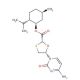 (2R,5S)-L-Menthyl-5-(4-amino-2-oxo-1(2H)-pyrimidinyl)-1,3-oxathiolane-2-carboxylate 的分子结构, CAS编号: 147027-10-9 (2R,5S)-L-Menthyl-5-(4-amino-2-oxo-1(2H)-pyrimidinyl)-1,3-oxathiolane-2-carboxylate (CAS 147027-10-9) - chemical structure im