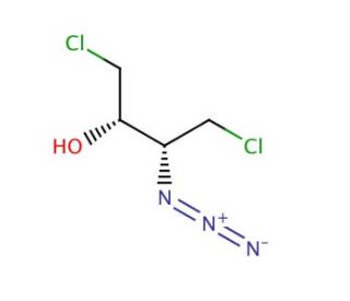2R-Azido-1,4-dichloro-3S-butanol - chemical structure image