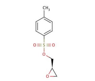 (2R)-(&minus;)-Glycidyl tosylate (CAS 113826-06-5) - chemical structure image