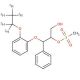 (2RS,3RS)-3-(2-Ethoxy-d5-phenoxy)-2-mesyloxy-3-phenyl-1-propanol 的分子结构, CAS编号: 1189680-85-0 (2RS,3RS)-3-(2-Ethoxy-d5-phenoxy)-2-mesyloxy-3-phenyl-1-propanol (CAS 1189680-85-0) - chemical structure image