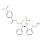 (2RS,3RS)-3-(2-Ethoxyphenoxy)-2-methanesulfonyloxy-1-(4-nitrobenzoyloxy)-3-phenylpropane (CAS 98854-88-7) - chemical structur
