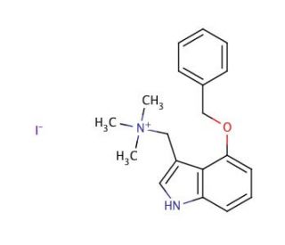 (2S)-1-Methyl-1-[N-(diphenylmethylene)]-2-hydroxymethylpyrrolidine, Hydrazonium Iodide - chemical structure image