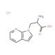 (2S)-2-amino-3-(1H-pyrrolo[2,3-b]pyridin-1-yl)propanoic acid hydrochloride - chemical structure image