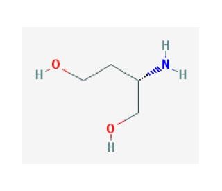 (2S)-2-aminobutane-1,4-diol (CAS 10405-07-9) - chemical structure image