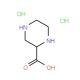 (2S)-(−)-2-Carboxypiperazine dihydrochloride (CAS 158663-69-5) - chemical structure image