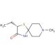 (2S)-2-Ethyl-8-methyl-1-thia-4,8-diazaspiro[4,5]decan-3-one (CAS 503431-81-0) - chemical structure image
