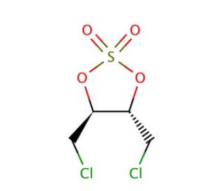 (2S,3S)-1,4-Dichlorobutane-diol Sulfate (CAS 190850-76-1) - chemical structure image