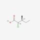 (2S,3S)-2-Chloro-3-methylvaleric Acid (CAS 32653-34-2) - chemical structure image