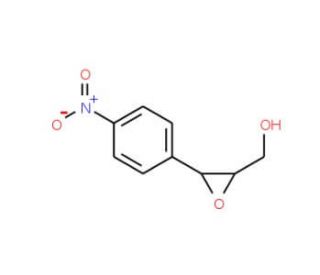 (2S,3S)-(&minus;)-3-(4-Nitrophenyl)glycidol (CAS 1885-07-0) - chemical structure image