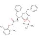 (2S,3S,5S)-2-(2,6-Dimethylphenoxyacetyl)amino-3-hydroxy-5-(tert-butyloxycarbonylamino)-1,6-diphenylhexane - chemical structur