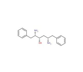 2S,3S,5S-2,5-Diamino-3-hydroxy-1,6-diphenylhexane, Dihydrochloride (CAS 156769-85-6) - chemical structure image