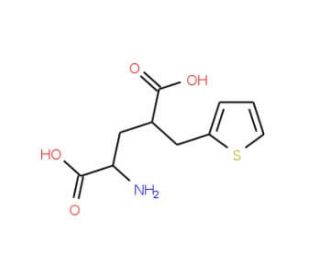(2S,4R)-2-Amino-4-thiophen-2-ylmethyl-pentanedioic acid - chemical structure image