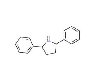 (2S,5S)-2,5-Diphenylpyrrolidine (CAS 295328-85-7) - chemical structure image