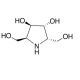(2S,5S)-Bishydroxymethyl-(3R,4R)-bishydroxypyrrolidine (CAS 105015-44-9) - chemical structure image