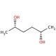 (2S,5S)-(+)-Hexanediol (CAS 34338-96-0) - chemical structure image