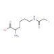 (2S)-(+)-Amino-6-iodoacetamidohexanoic acid (CAS 35748-65-3) - chemical structure image