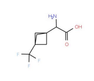 (2S)-amino[3-(trifluoromethyl)bicyclo[1.1.1]pent-1-yl]acetic acid - chemical structure image