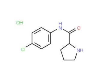 (2S)-N-(4-Chlorophenyl)pyrrolidine-2-carboxamidehydrochloride - chemical structure image