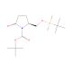 (2S)-N-(tert-Butyloxycarbonyl)-O-(tert-butyl)dimethylsilyl-pyroglutaminol (CAS 81658-26-6) - chemical structure image