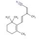 (2Z,4E)-3-Methyl-5-(2,6,6-trimethyl-1-cyclohexen-1-yl)-penta-2,4-dienenitrile (CAS 1155402-76-8) - chemical structure image