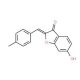 (2Z)-6-hydroxy-2-(4-methylbenzylidene)-1-benzofuran-3(2H)-one - chemical structure image