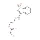 3-[(1,1-dioxido-1,2-benzisothiazol-3-yl)amino]propyl chloroacetate - chemical structure image