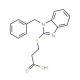 3-[(1-Benzyl-1H-benzimidazol-2-yl)thio]-propanoic acid - chemical structure image