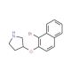 3-[(1-Bromo-2-naphthyl)oxy]pyrrolidine - chemical structure image