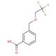 3-[(2,2,2-trifluoroethoxy)methyl]benzoic acid - chemical structure image